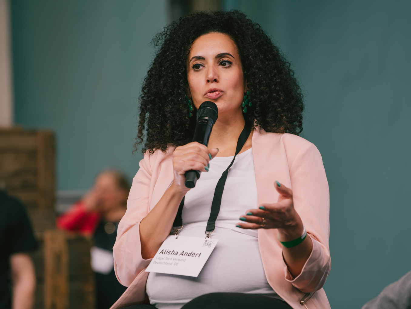 Alisha Andert, Legal Tech Verband Deutschland on Stage
