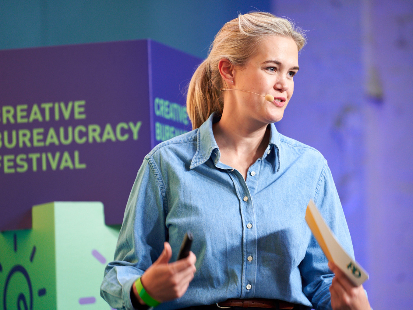 Foto von Theresa Reifurth Principal Expert bei PD beim Festival