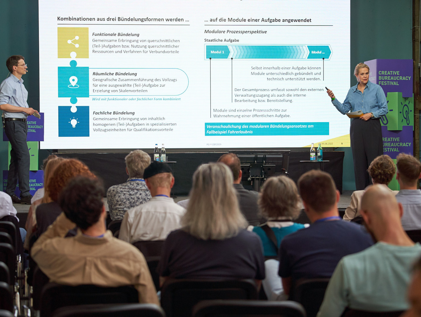 Transformation Stage at Creative Bureaucracy Festival 2025