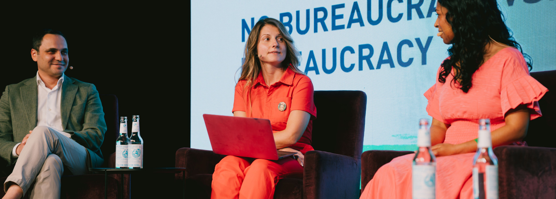 speaker on impact stage