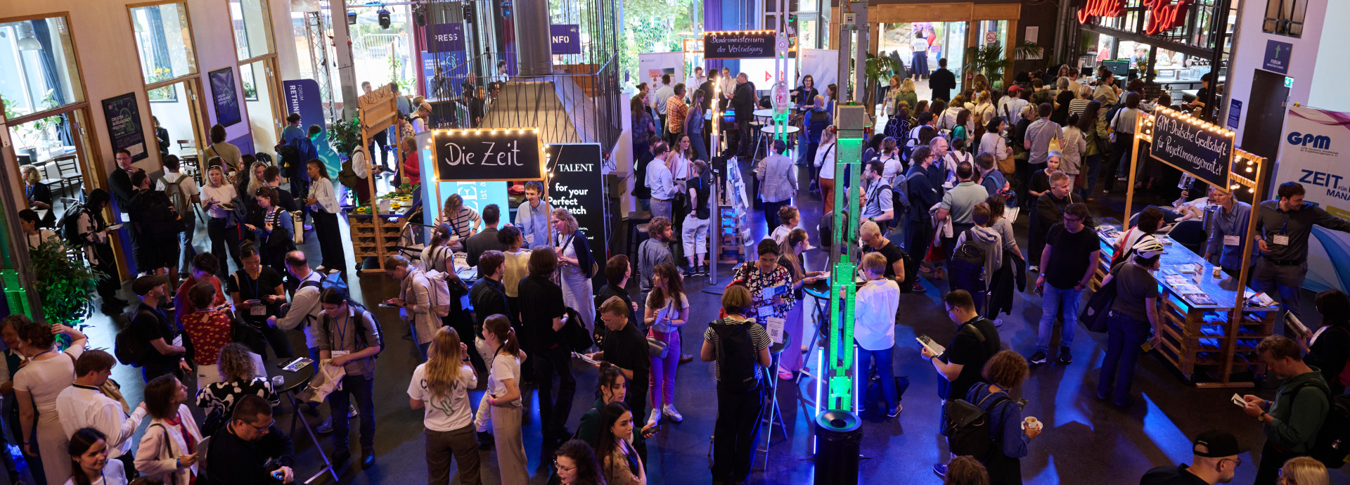 partner stand at the festival