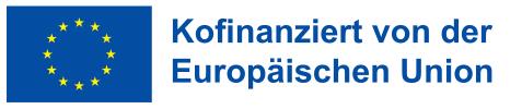 Logo Kofinanziert von der Europäischen Union