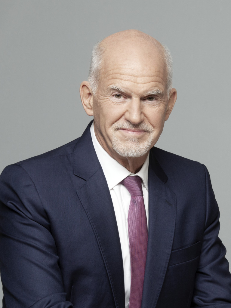 Portrait of George Papandreou 