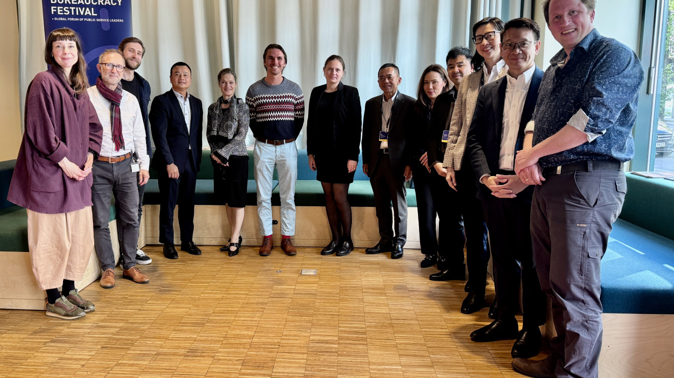 Thai Delegation visiting CEO Dr. Andreas Kosmider and Creative Bureaucracy Festival Team