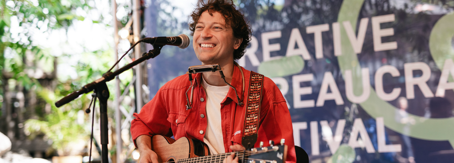 musician at the festival