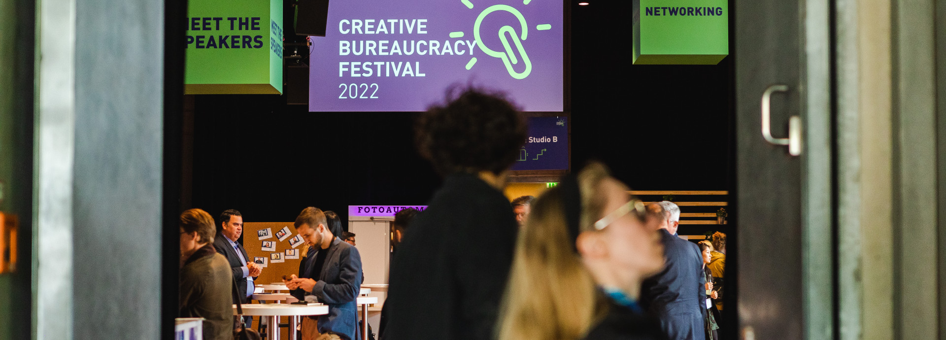 networking area of the festival